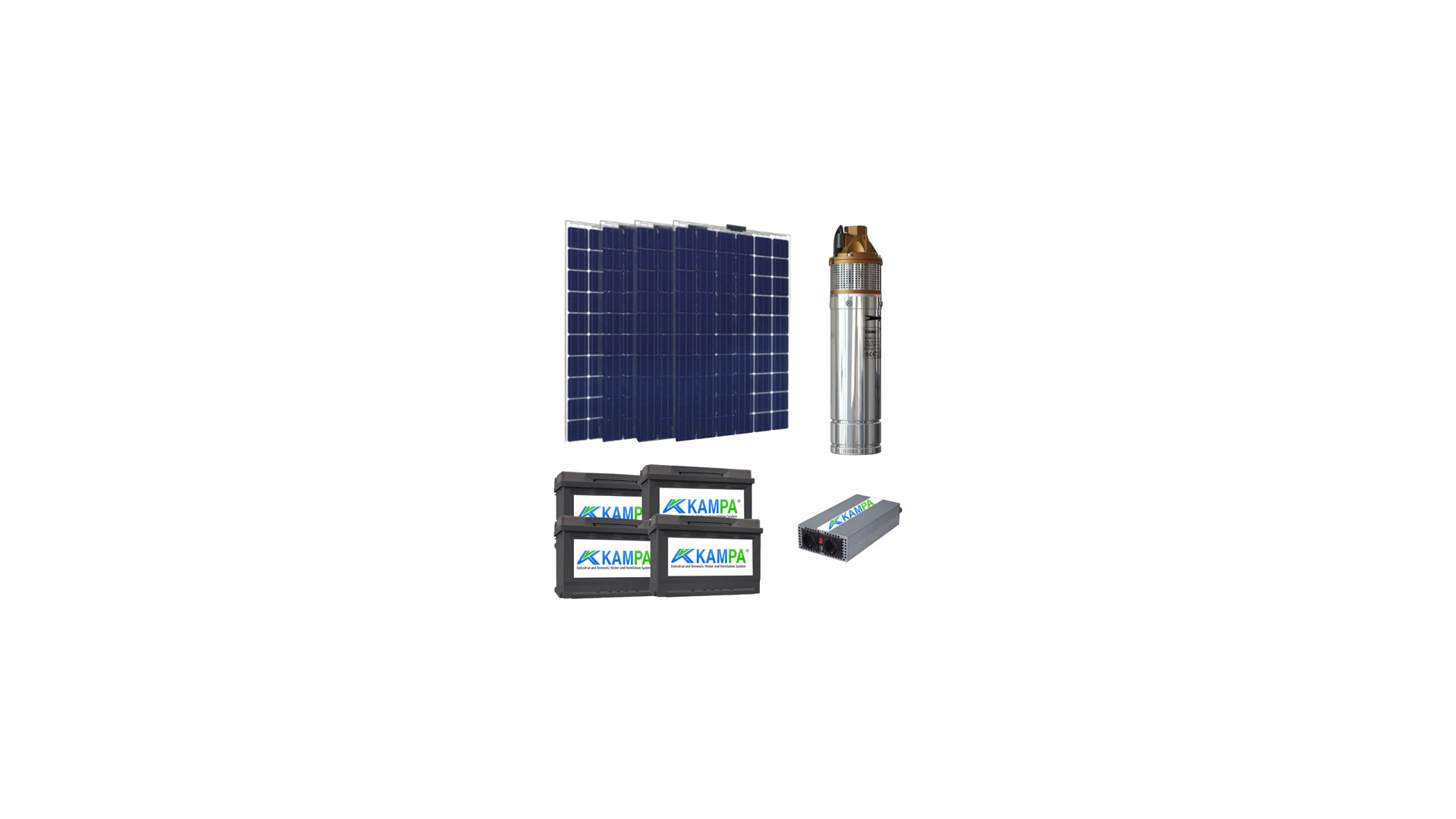 Solar - Güneş Enerji 4 Dalgıç Pompalar