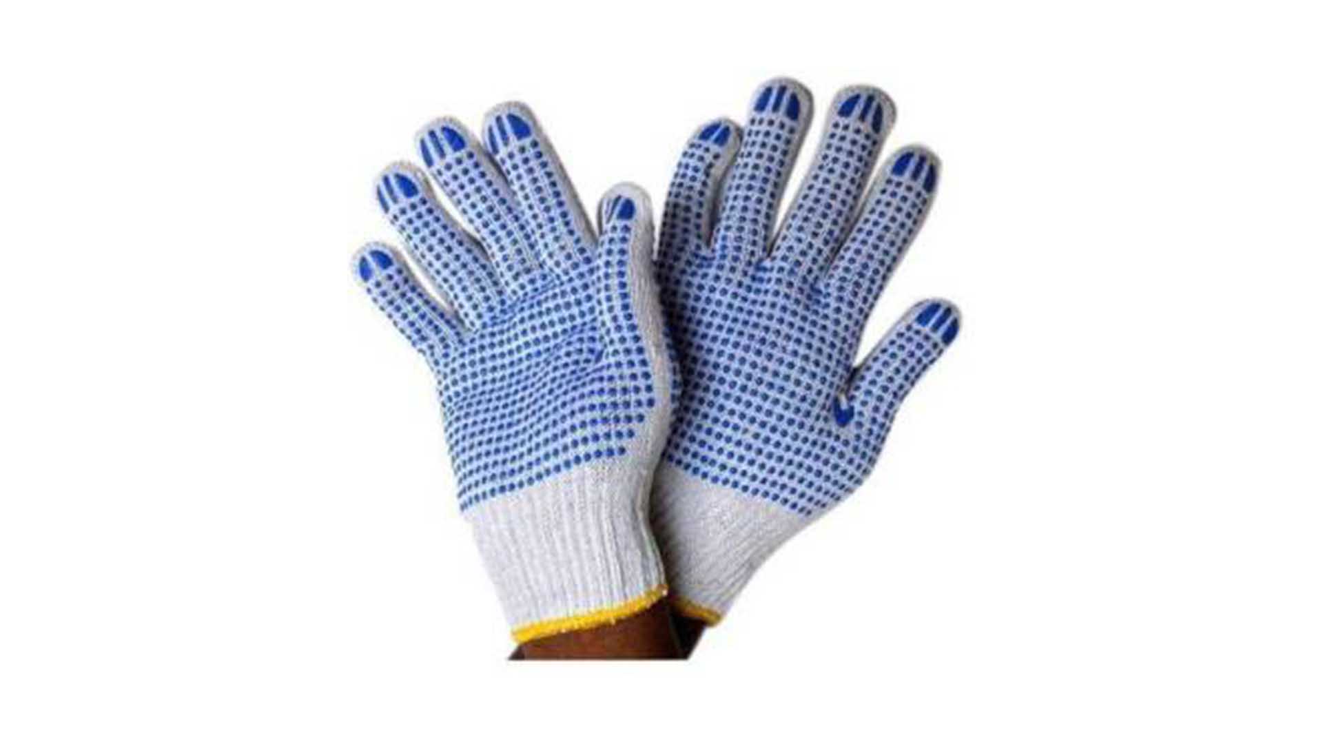 PVC Dotlu Eldivenler