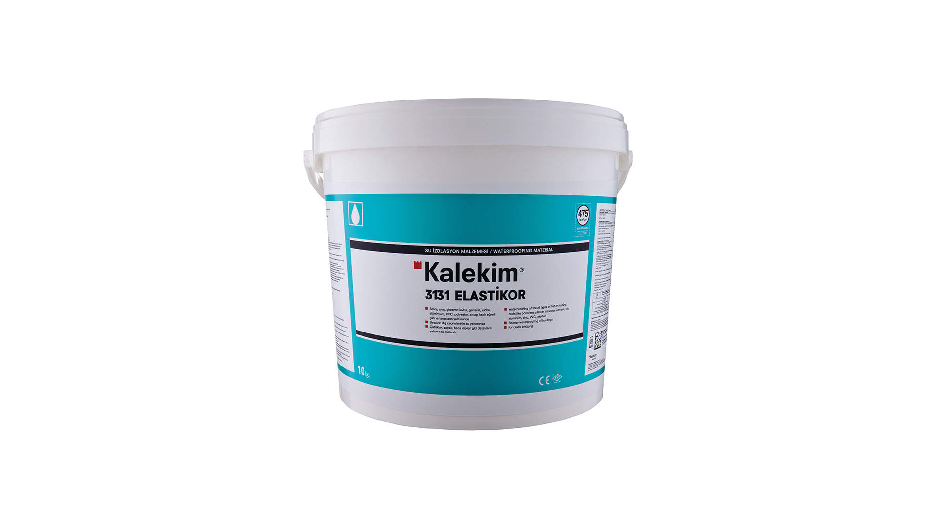 Akrilik Esaslı-Kullanıma Hazır-Elastik Su Yalıtım Malzemesi