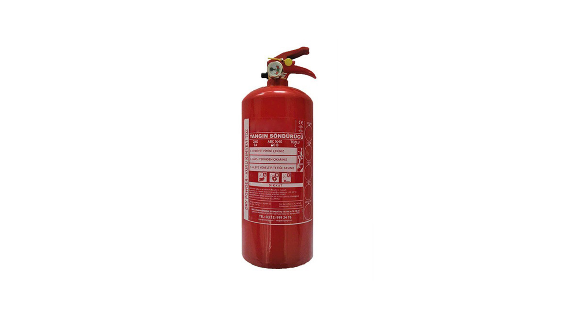 Ankara Yangın Söndürme Cihazı 2KG